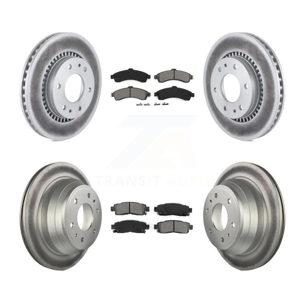 Disc Rotors and Semi-Metallic Brake Pads Kit-KGS-103643 Kit.bestparts.ca