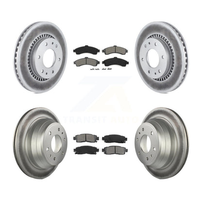 Disc Rotors and Semi-Metallic Brake Pads Kit-KGS-103643