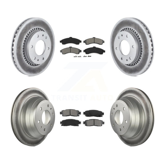 Disc Rotors and Semi-Metallic Brake Pads Kit-KGS-103643