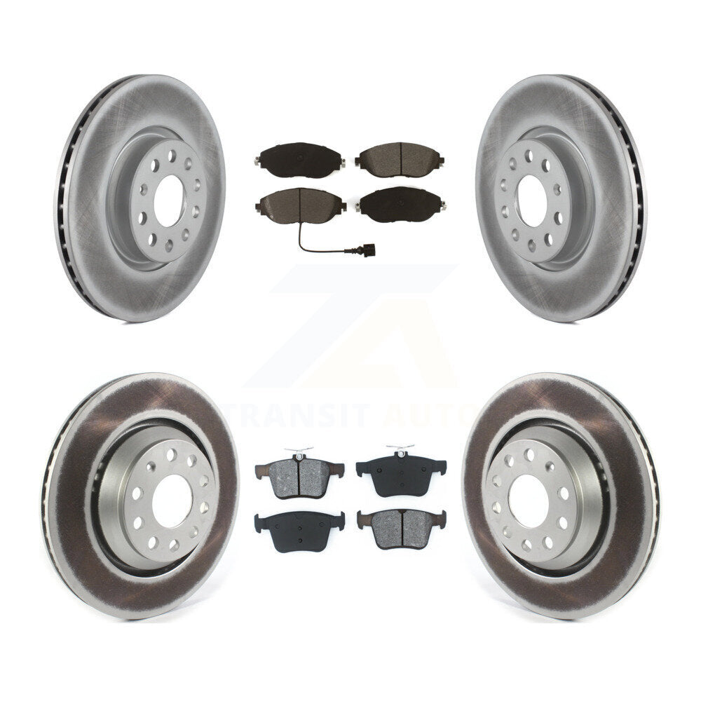 Disc Rotors and Semi-Metallic Brake Pads Kit-KGS-103644