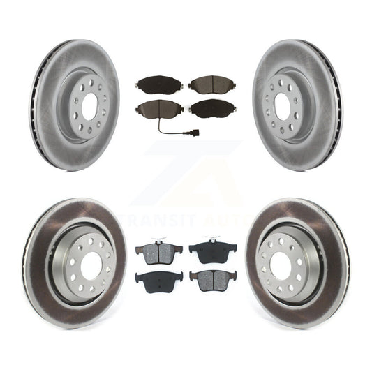 Disc Rotors and Semi-Metallic Brake Pads Kit-KGS-103644