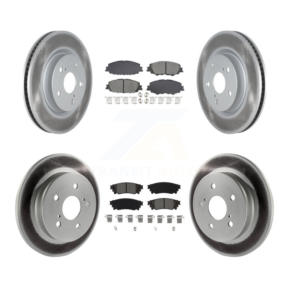 Disc Rotors and Semi-Metallic Brake Pads Kit-KGS-103645 Kit.bestparts.ca
