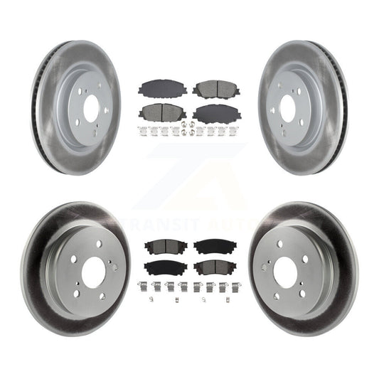 Disc Rotors and Semi-Metallic Brake Pads Kit-KGS-103645