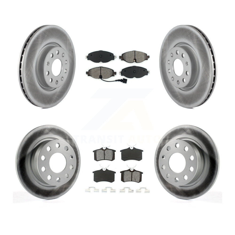Disc Rotors and Semi-Metallic Brake Pads Kit-KGS-103646