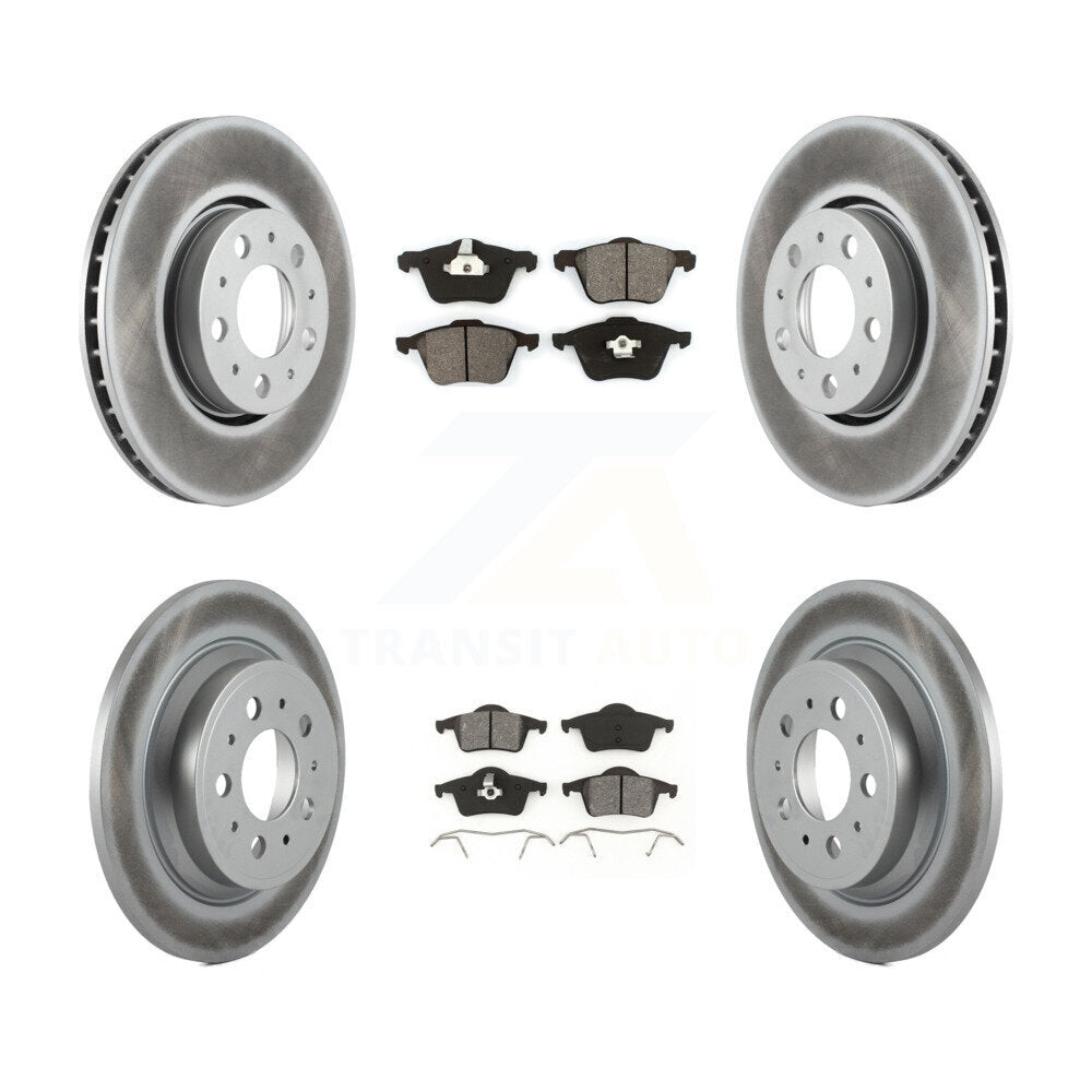 Disc Rotors and Semi-Metallic Brake Pads Kit-KGS-103647