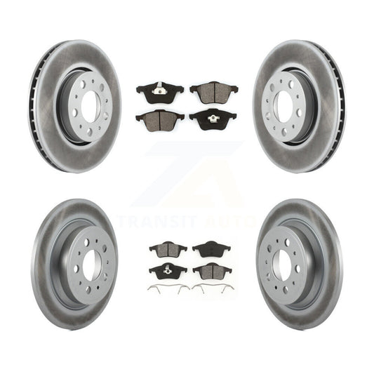 Disc Rotors and Semi-Metallic Brake Pads Kit-KGS-103647
