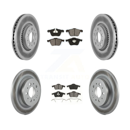 Disc Rotors and Semi-Metallic Brake Pads Kit-KGS-103648
