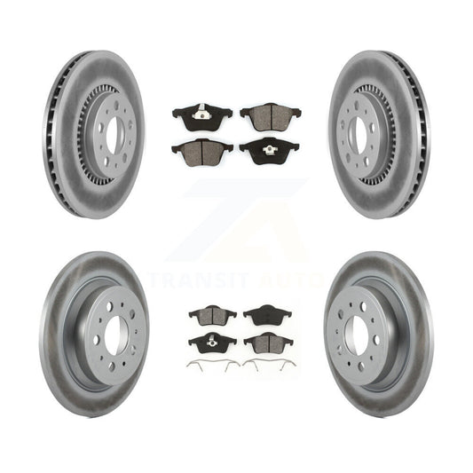 Disc Rotors and Semi-Metallic Brake Pads Kit-KGS-103648