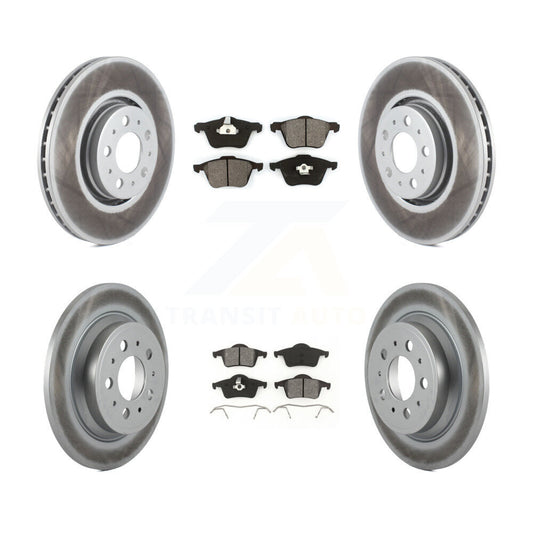 Disc Rotors and Semi-Metallic Brake Pads Kit-KGS-103649