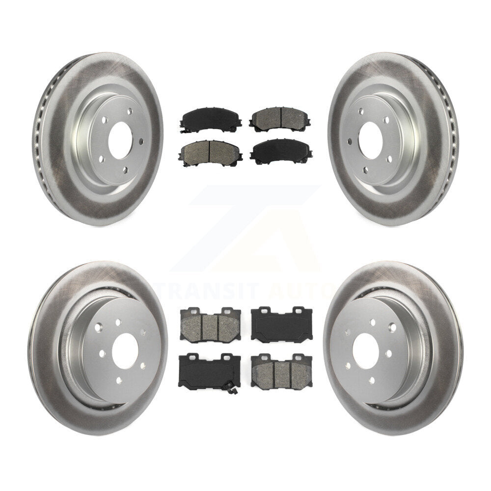 Disc Rotors and Semi-Metallic Brake Pads Kit-KGS-103650 Kit.bestparts.ca