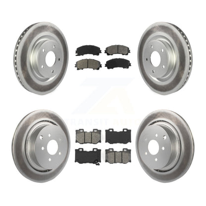 Disc Rotors and Semi-Metallic Brake Pads Kit-KGS-103650