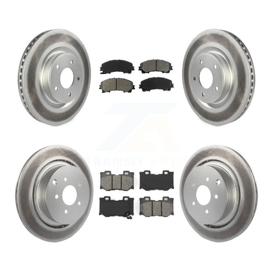Disc Rotors and Semi-Metallic Brake Pads Kit-KGS-103650