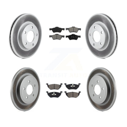 Disc Rotors and Semi-Metallic Brake Pads Kit-KGS-103651