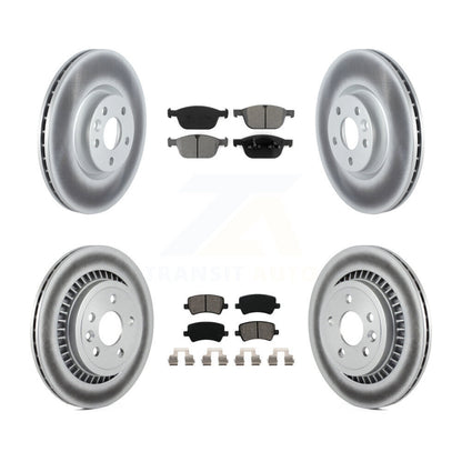 Coated Disc Rotors and Semi-Metallic Brake Pads Kit-KGS-103652