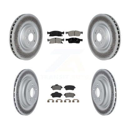 Disc Rotors and Semi-Metallic Brake Pads Kit-KGS-103654