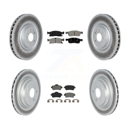 Disc Rotors and Semi-Metallic Brake Pads Kit-KGS-103656