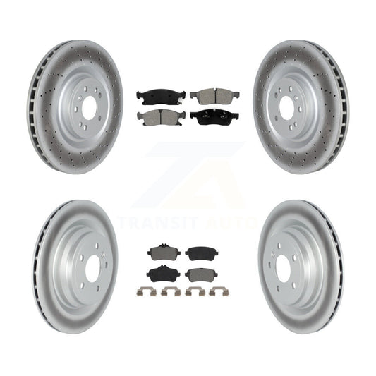 Disc Rotors and Semi-Metallic Brake Pads Kit-KGS-103656