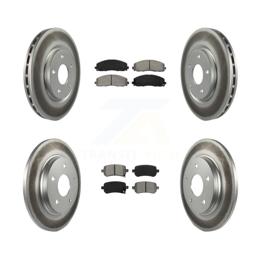 Disc Rotors and Semi-Metallic Brake Pads Kit-KGS-103657 Kit.bestparts.ca