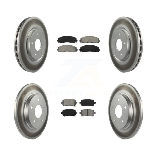 Disc Rotors and Semi-Metallic Brake Pads Kit-KGS-103657