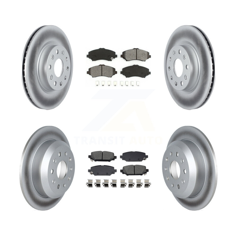 Disc Rotors and Semi-Metallic Brake Pads Kit-KGS-103658 Kit.bestparts.ca