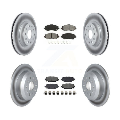 Disc Rotors and Semi-Metallic Brake Pads Kit-KGS-103658