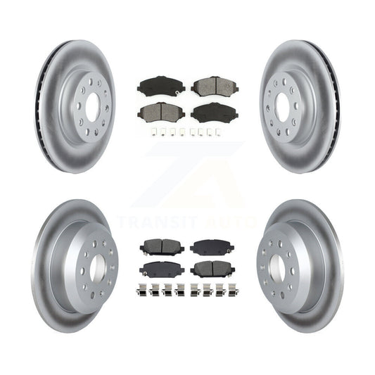 Disc Rotors and Semi-Metallic Brake Pads Kit-KGS-103658