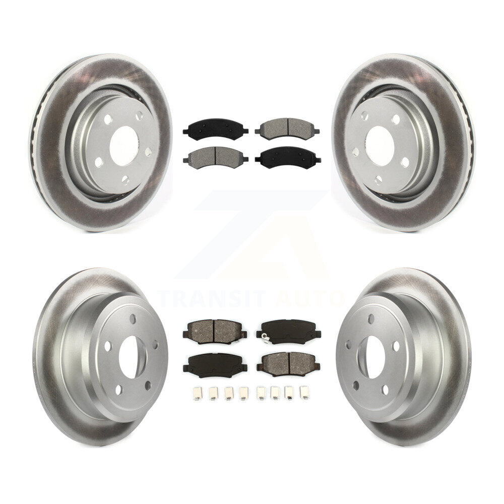 Disc Rotors and Semi-Metallic Brake Pads Kit-KGS-103659 Kit.bestparts.ca