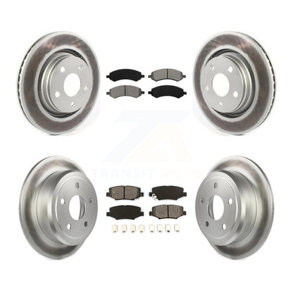 Disc Rotors and Semi-Metallic Brake Pads Kit-KGS-103659