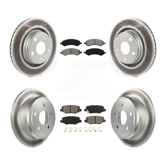 Disc Rotors and Semi-Metallic Brake Pads Kit-KGS-103659