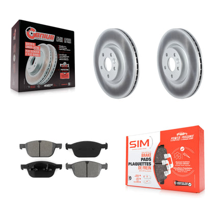 Disc Rotors and Semi-Metallic Brake Pads Kit-KGS-103675