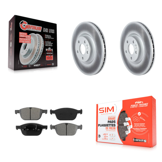 Disc Rotors and Semi-Metallic Brake Pads Kit-KGS-103675