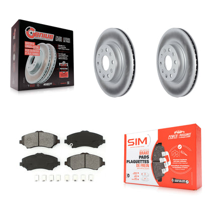 Disc Rotors and Semi-Metallic Brake Pads Kit-KGS-103677