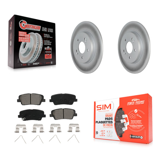 Disc Rotors and Semi-Metallic Brake Pads Kit-KGS-103685