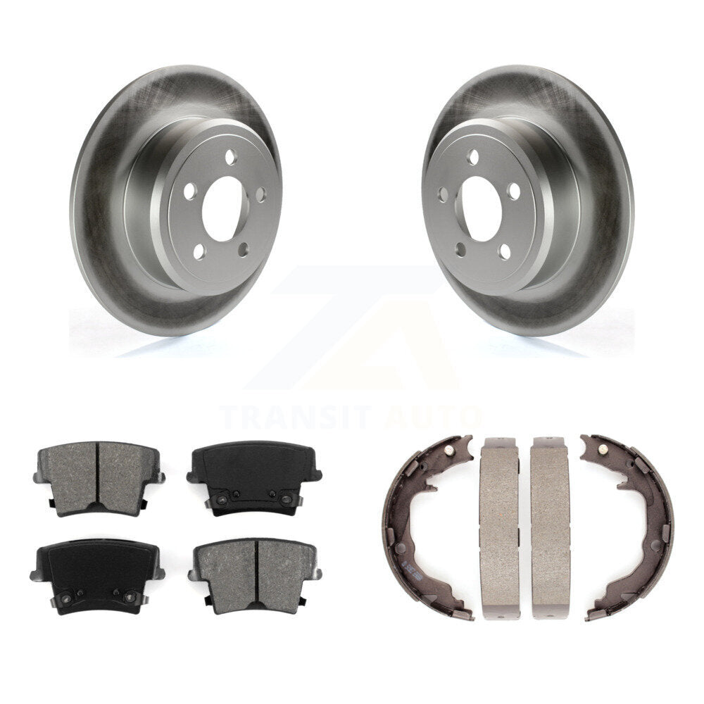Coated Disc Rotors and Semi-Metallic Brake Pads Kit-KGS-103695 Kit.bestparts.ca