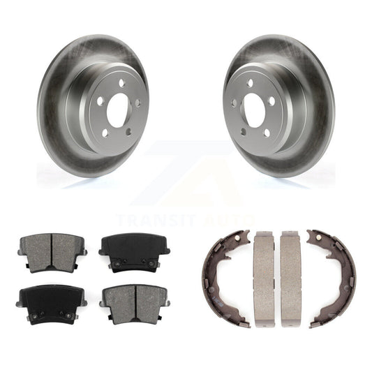 Coated Disc Rotors and Semi-Metallic Brake Pads Kit-KGS-103695