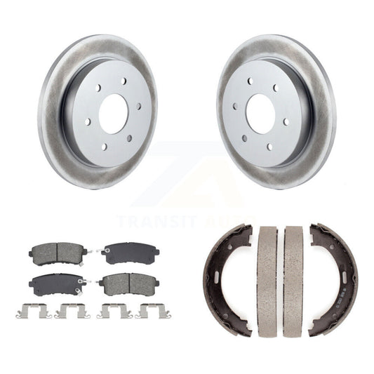 Coated Disc Rotors and Semi-Metallic Brake Pads Kit-KGS-103698