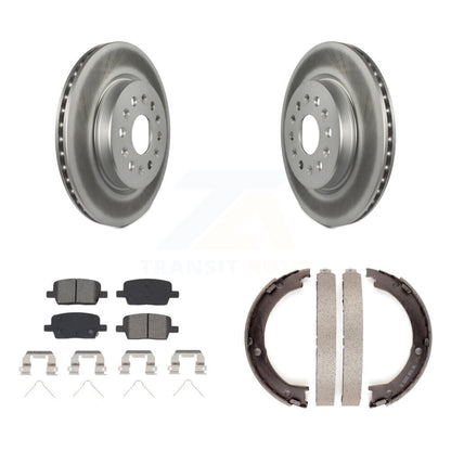 Coated Disc Rotors and Semi-Metallic Brake Pads Kit-KGS-103699