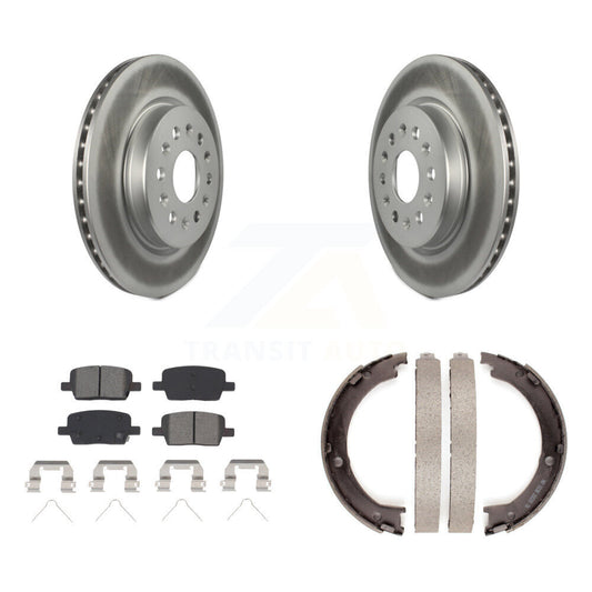 Coated Disc Rotors and Semi-Metallic Brake Pads Kit-KGS-103699