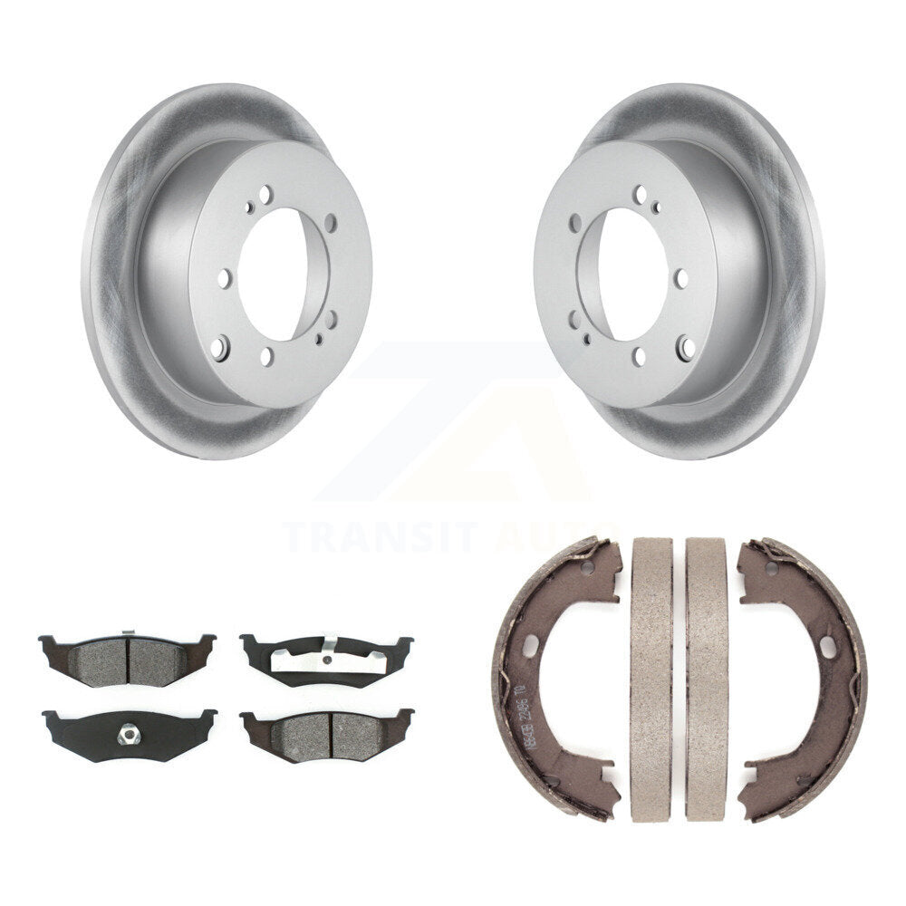 Coated Disc Rotors and Semi-Metallic Brake Pads Kit-KGS-103700 Kit.bestparts.ca