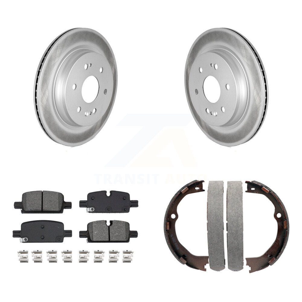 Coated Disc Rotors and Semi-Metallic Brake Pads Kit-KGS-103702 Kit.bestparts.ca