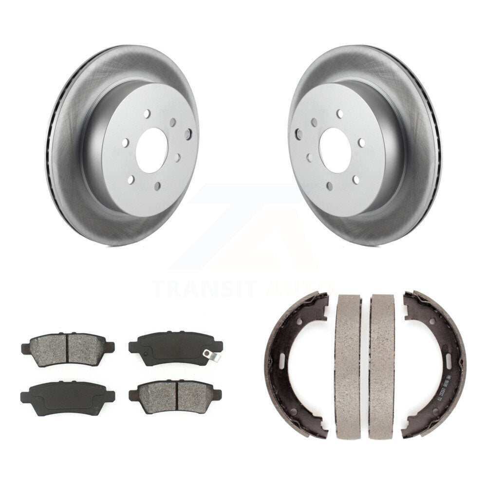 Coated Disc Rotors and Semi-Metallic Brake Pads Kit-KGS-103703 Kit.bestparts.ca