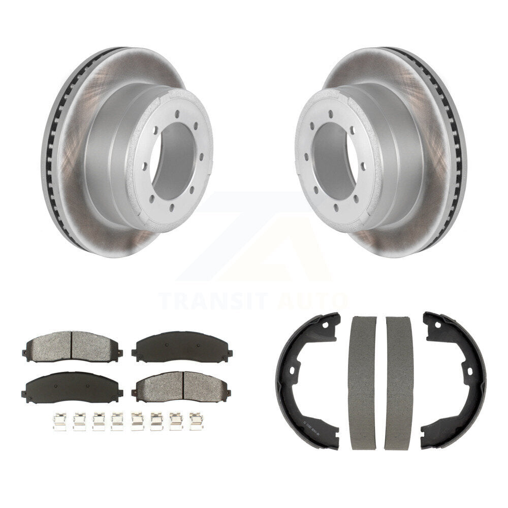 Coated Disc Rotors and Semi-Metallic Brake Pads Kit-KGS-103704 Kit.bestparts.ca