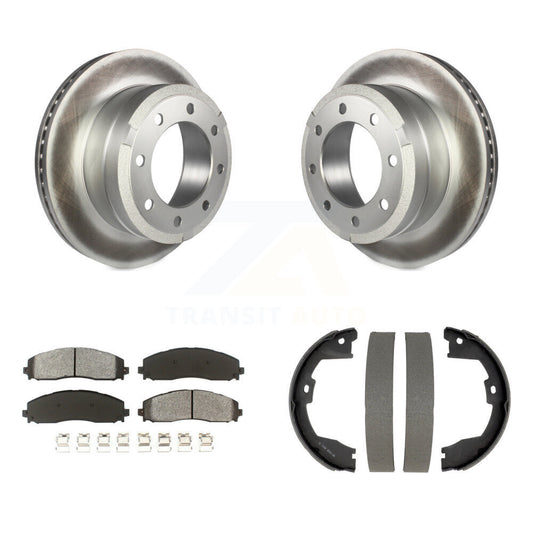 Coated Disc Rotors and Semi-Metallic Brake Pads Kit-KGS-103705