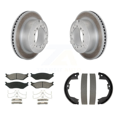 Coated Disc Rotors and Semi-Metallic Brake Pads Kit-KGS-103706