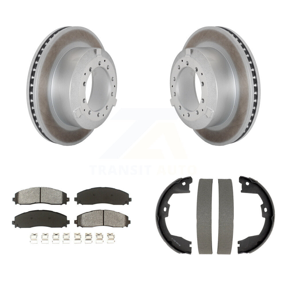 Coated Disc Rotors and Semi-Metallic Brake Pads Kit-KGS-103707 Kit.bestparts.ca
