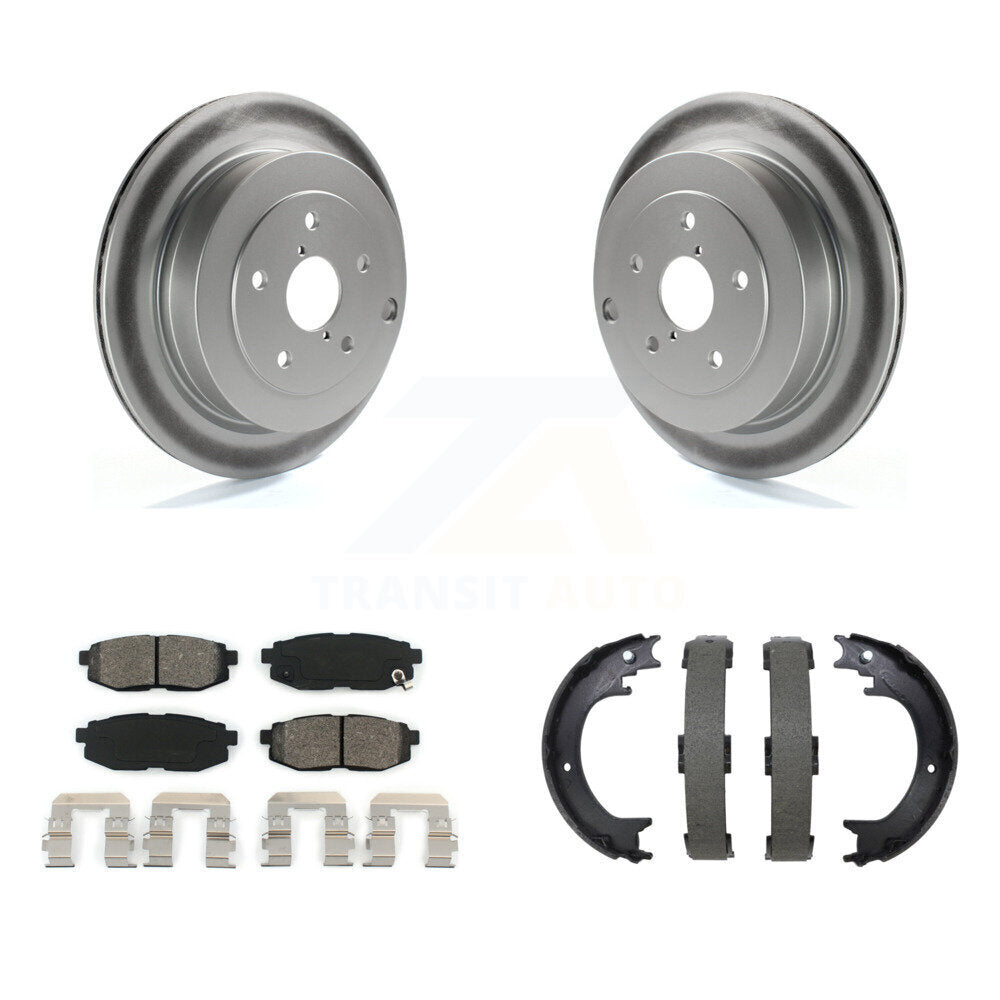 Coated Disc Rotors and Semi-Metallic Brake Pads Kit-KGS-103708 Kit.bestparts.ca