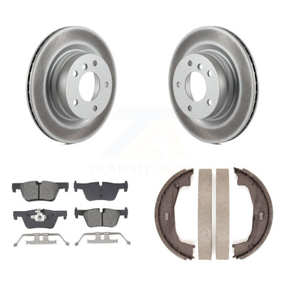Coated Disc Rotors and Semi-Metallic Brake Pads Kit-KGS-103709