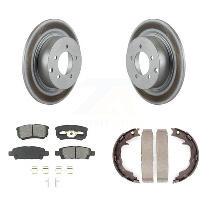 Coated Disc Rotors and Semi-Metallic Brake Pads Kit-KGS-103711