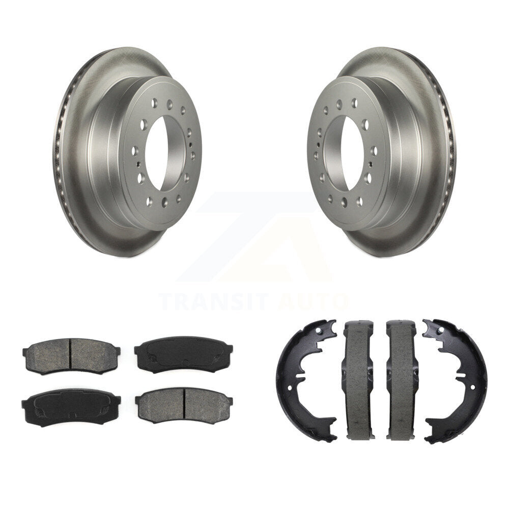 Coated Disc Rotors and Semi-Metallic Brake Pads Kit-KGS-103712 Kit.bestparts.ca