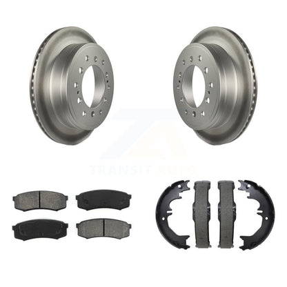 Coated Disc Rotors and Semi-Metallic Brake Pads Kit-KGS-103712